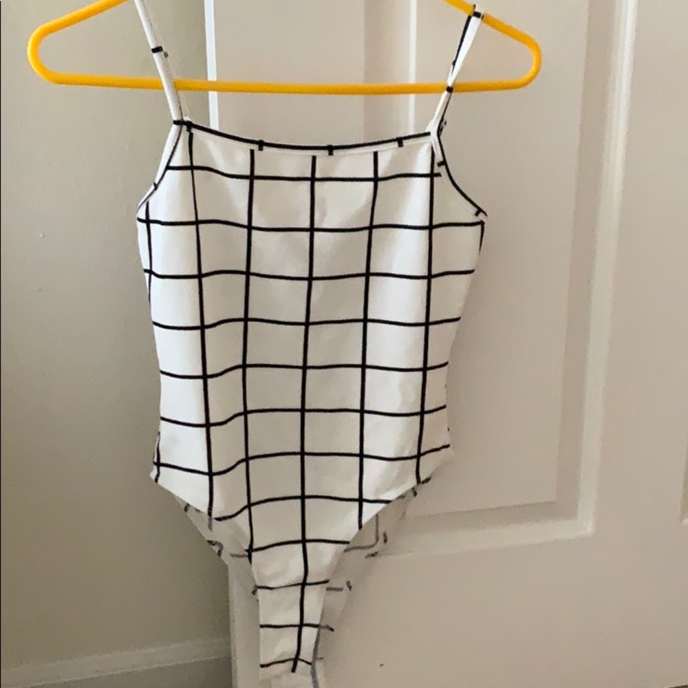 Black & white body suit!